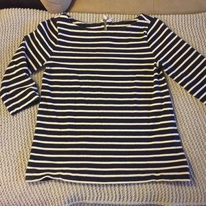 XS Black and White Loft Sweater